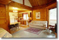 The Chalet Fully Supplied Kitchen
            Full size bath
            Linens
            Cable TV